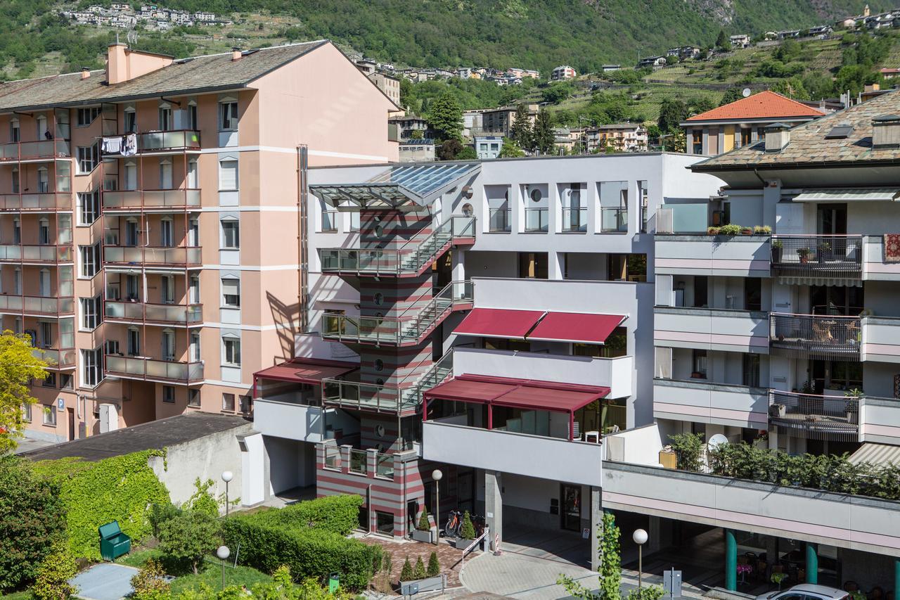 Piazzi House Lejlighedshotel Sondrio Eksteriør billede